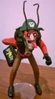 The Evil Midnight Bomber What Bombs at Midnight (Tick) Custom Action Figure