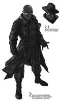 Spider-Man Noir (Marvel Legends) Custom Action Figure [Reference Picture]