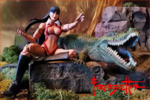 Vampirella (Vampirella) Custom Action Figure