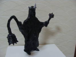 The Witch-King (figurine) (Lord of the Rings) Custom Miniature / Figurine [Witch-King right side]