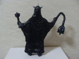 The Witch-King (figurine) (Lord of the Rings) Custom Miniature / Figurine [Witch-King back]