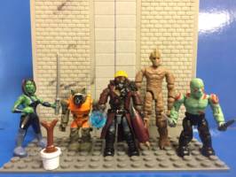 Groot marvel mega bloks (Mega Bloks) Custom Miniature / Figurine [Guardians of the galaxy marvel mega bloks]