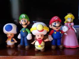 Captain Toad (Super Mario Bros) Custom Action Figure [Super Mario 3D World Cast]