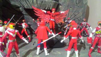 S.H.Figuarts Zyuoh Eagle (Power Rangers) Custom Action Figure