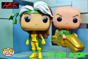 Rogue (Jim Lee style) Vinyl figure (Funko Pop!) Custom Miniature / Figurine