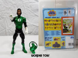 Green Lantern Planet of the Apes (DC Universe) Custom Action Figure [Backer card.]