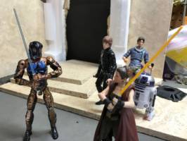 Han and Leia Solo (Star Wars) Custom Action Figure