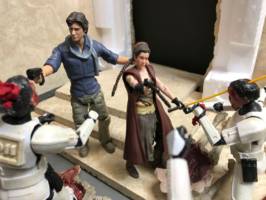 Han and Leia Solo (Star Wars) Custom Action Figure