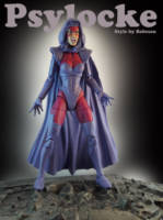 PSYLOCKE (Elizabeth "Betsy" Braddock) (Marvel Legends) Custom Action Figure