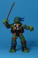 TMNT Concept Leonardo With Dojo Diorama (Teenage Mutant Ninja Turtles) Custom Diorama / Playset