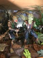 Trarrash and Jarliek -Trandoshan Thugs (Star Wars) Custom Action Figure