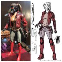 Star Lord / Star Lady (Kitty Pryde) (Marvel Legends) Custom Action Figure