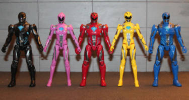 Power Rangers (2017 Movie) (Power Rangers) Custom Action Figure [Before Repaint]