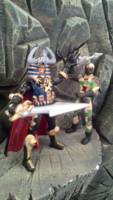 Grand Marshall Deathmark (Desmark) (Power Rangers) Custom Action Figure [Desmark & footsoldier Mandaraman!]