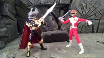 Grand Marshall Deathmark (Desmark) (Power Rangers) Custom Action Figure [Desmark VS Goggle Red!]