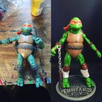 Michelangelo (Teenage Mutant Ninja Turtles) Custom Action Figure