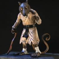Comic Style Splinter (Teenage Mutant Ninja Turtles) Custom Action Figure