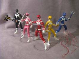 Yellow Ranger (Power Rangers) Custom Action Figure
