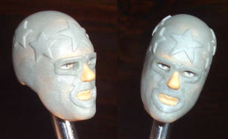 Masked Wrestlers (Heads) (Wrestling) Custom Other