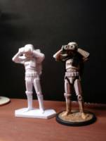 Sandtrooper (Sergeant) (Star Wars) Custom Miniature / Figurine [Comparison]
