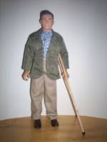 Agent Daniel Sousa (Barbie) Custom Action Figure