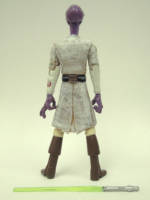 Julit - Polis Massan Jedi Knight (Star Wars) Custom Action Figure [Back View]