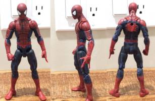 Marvel Legends Spider-man (Spiderman) Todd Mcfarlane style custom figure (Marvel Legends) Custom Action Figure [Vanilla pose]