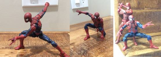 Marvel Legends Spider-man (Spiderman) Todd Mcfarlane style custom figure (Marvel Legends) Custom Action Figure [Some poses]