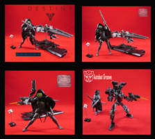 Destiny Hunter and Sparrow (Halo) Custom Action Figure