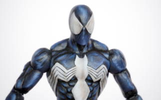 Spider-Man Black Venom Symbiote (Marvel Legends) Custom Action Figure