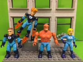 The Human Torch marvel mega bloks (Mega Bloks) Custom Miniature / Figurine