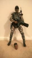Neca Apone Colonial Marine (Alien vs Predator) Custom Action Figure