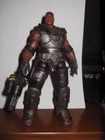 Coleman (Gears Of War) Custom Action Figure