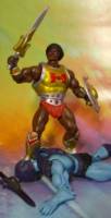 Black He-Man (Masters of the Universe) Custom Action Figure