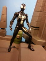 Symbiote Spider-Man (Spider-Man) Custom Action Figure