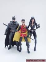 Damian Wayne Robin (Batman) Custom Action Figure [Damian Wayne Robin with Batman and Talia al Ghul]