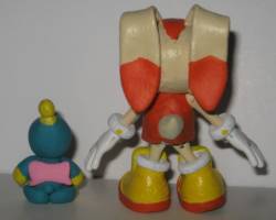 Cream and Cheese (Sonic) Custom Action Figure