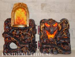 Firey Coal Theme - Snake Mountain (Masters of the Universe) Custom Diorama / Playset