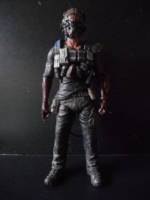 Dystopian cyberpunk out law . (Cyborgs) Custom Action Figure
