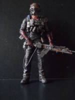 Dystopian cyberpunk out law . (Cyborgs) Custom Action Figure