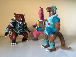 Dinosaucers second batch (Dinosaucers) Custom Action Figure [Ankylo, Plesio and Allo]