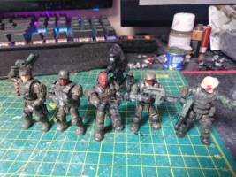 Colonial Marines Squad *Updated* (Mega Bloks) Custom Miniature / Figurine