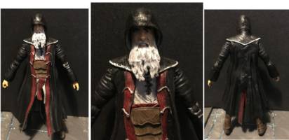 Al Mualim (Assassin's Creed) Custom Action Figure [Some shots front, back and close up]