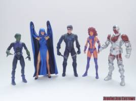 Beast Boy (Teen Titans) Custom Action Figure [Beast Boy custom action figure with Teen Titans team]