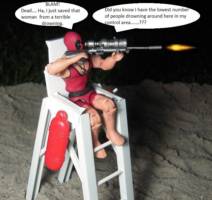 Deadpool (Swimsuit Edition) (G.I. Joe) Custom Action Figure