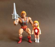 The Star Child (Masters of the Universe) Custom Action Figure [height comaraison]