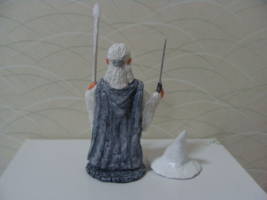 The Other White Wizard (figurine)no.II (Lord of the Rings) Custom Miniature / Figurine [Gandalf,back]