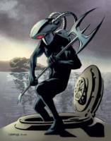 Black Manta (DC Infinite Heroes) Custom Action Figure