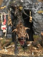 Gaznazh warg raider and  armored mount (Lord of the Rings) Custom Action Figure