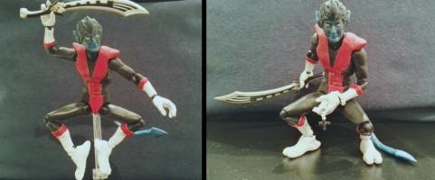 Nightcrawler Figma (Marvel) Custom Action Figure